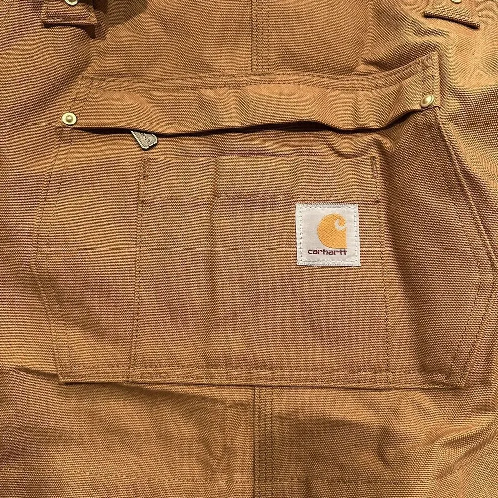 Carhartt Men's Brown Overalls NWOT - Picture 2 of 6